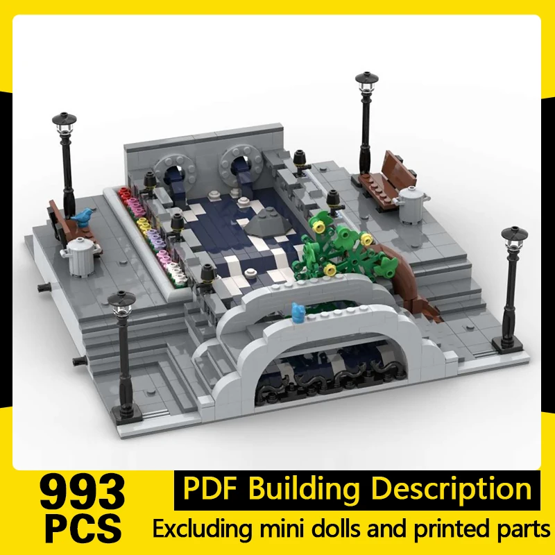 City Street View Model MOC Building Bricks Pedestrian Bridge Modular Technology Gifts Holiday Assemble Children Toys Suit
City Street View Model MOC Building Bricks Pedestrian Bridge Modular Technology Gifts Holiday Assemble Children Toys Suit