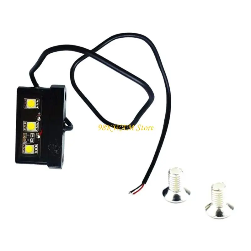 68UF Rear Tail License Plate Light Motorbike Accessory Motorcycle LED License Plate Light Lamp Replacement Number Plate Lamp
68UF Rear Tail License Plate Light Motorbike Accessory Motorcycle LED License Plate Light Lamp Replacement Number Plate Lamp
