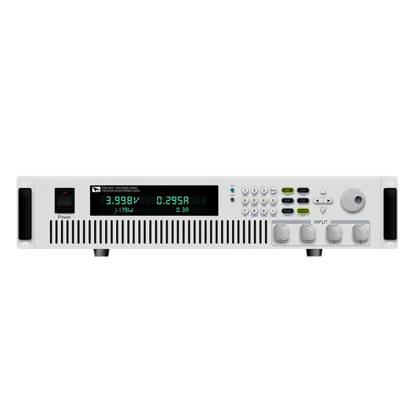 ITECH IT8514C+ Программируемый электронный тестер нагрузки постоянного тока 120 В/240 А/1500 Вт Тестер батареи
ITECH IT8514C+ Программируемый электронный тестер нагрузки постоянного тока 120 В/240 А/1500 Вт Тестер батареи