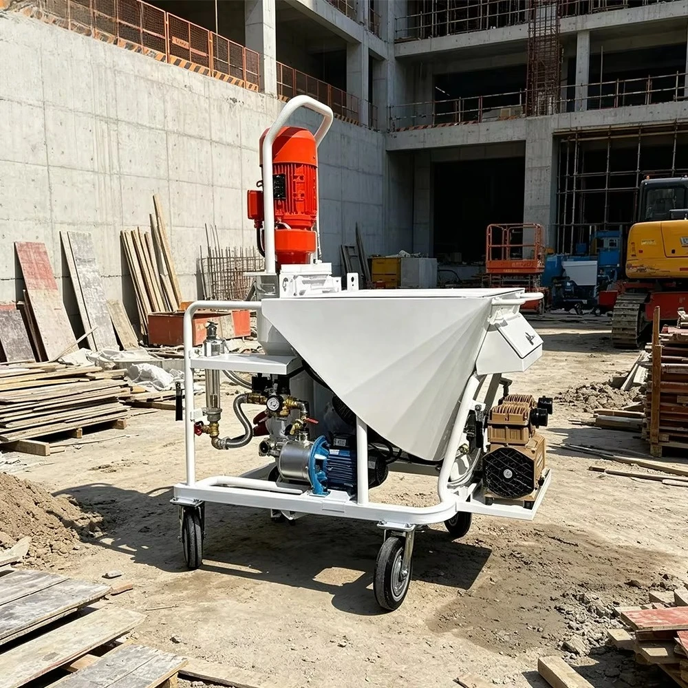 Gypsum Plaster Station Automatic Wall Sprayer min Flow 50Bar Max Particle Size 5mm for Skim Coat Mortar Tool Customized
Gypsum Plaster Station Automatic Wall Sprayer min Flow 50Bar Max Particle Size 5mm for Skim Coat Mortar Tool Customized