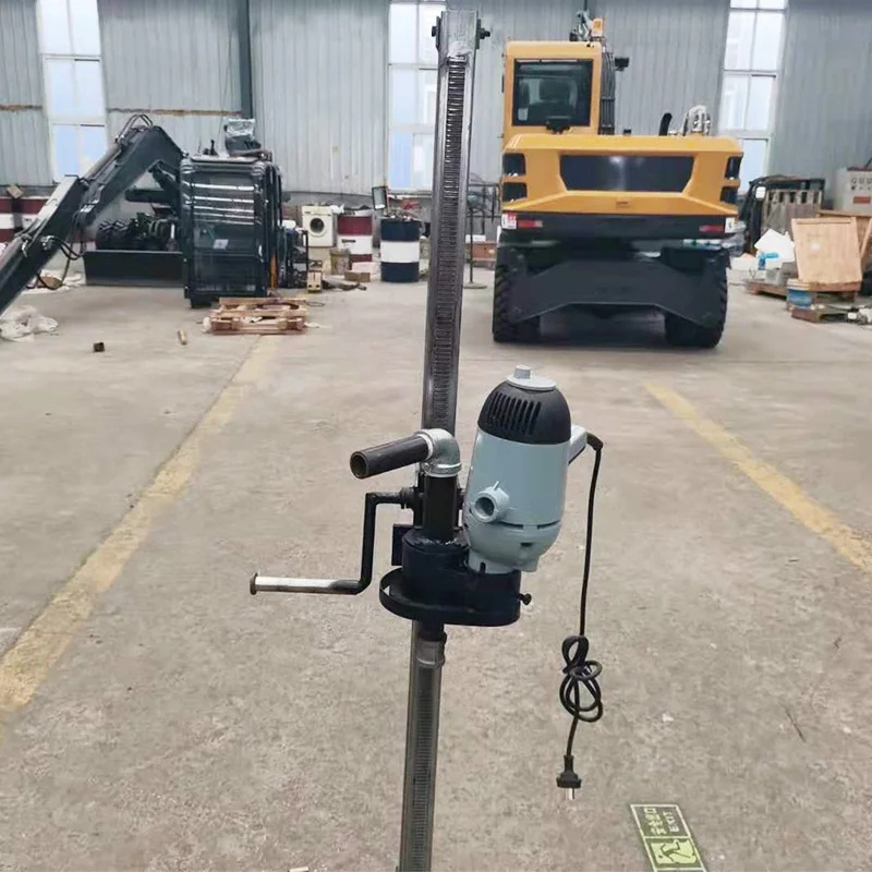 Customized Electric Water Well Drilling Rig Portable Stand High Torque Easy Maintain For Home Water Supply 60m
Customized Electric Water Well Drilling Rig Portable Stand High Torque Easy Maintain For Home Water Supply 60m