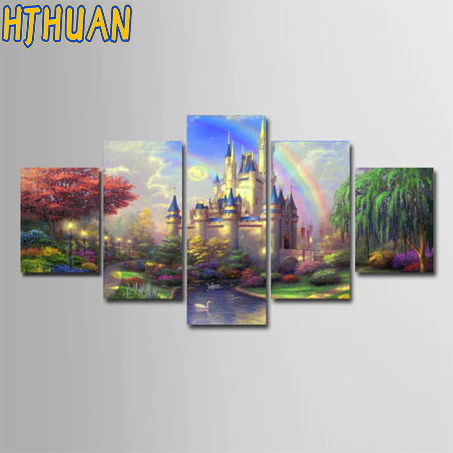 Fairy Tale Castle Diamond Painting, DIY Diamond Embroidery, Rainbow, Full Square, Round, Mosaic Stickers, Home Decor,Pictur,5Pcs
Fairy Tale Castle Diamond Painting, DIY Diamond Embroidery, Rainbow, Full Square, Round, Mosaic Stickers, Home Decor,Pictur,5Pcs