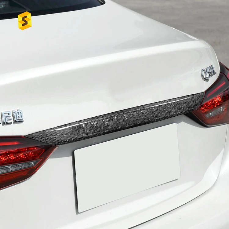 Shasha Carbon Car Trunk Bright Strip Real Carbon Fiber Exterior Warning Accessories Decoration for Infiniti Q50 Q50L
Shasha Carbon Car Trunk Bright Strip Real Carbon Fiber Exterior Warning Accessories Decoration for Infiniti Q50 Q50L