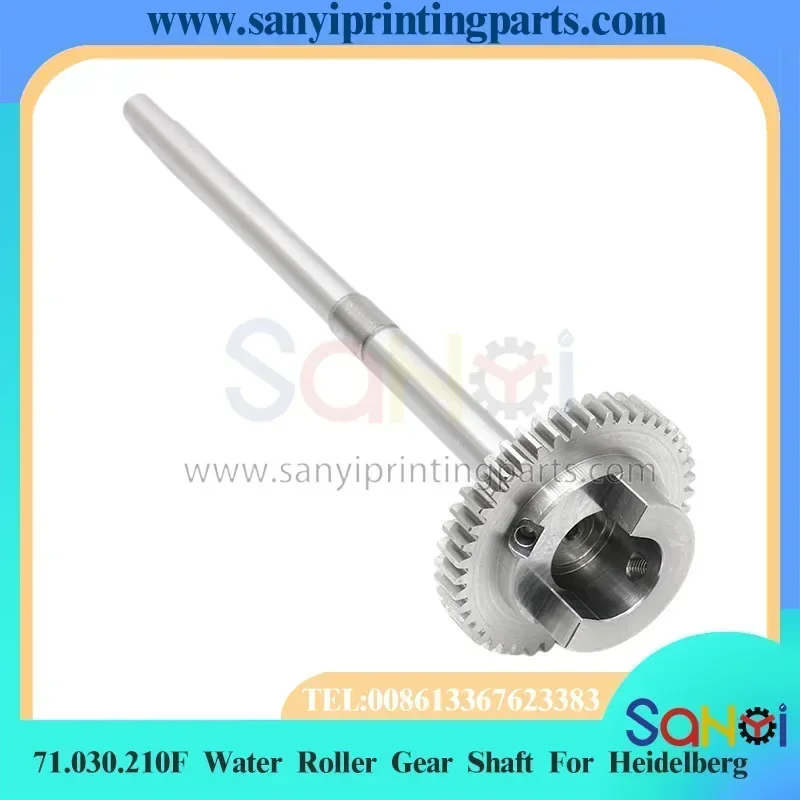 Лучшее качество 71.030.210F вал шестерни водяного ролика для деталей печатной машины Heidelberg CD102 SM102
Лучшее качество 71.030.210F вал шестерни водяного ролика для деталей печатной машины Heidelberg CD102 SM102