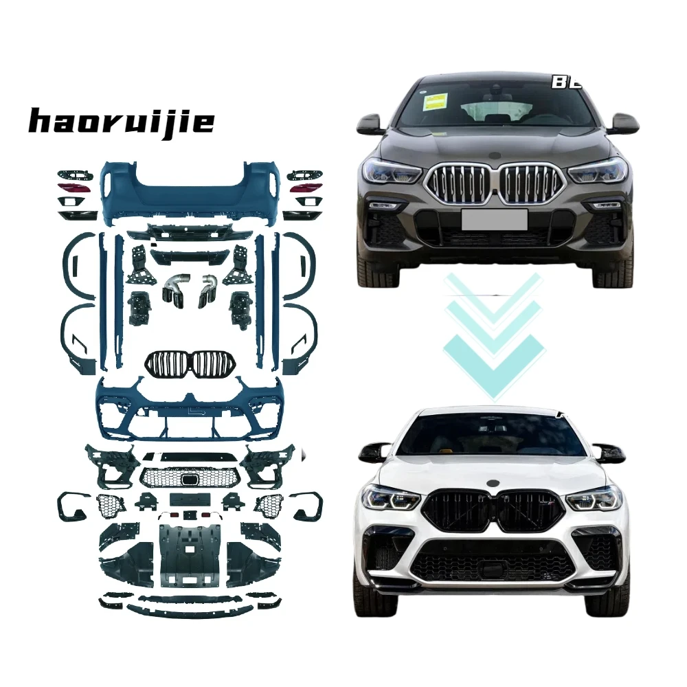 Clrak AutomobileBody Kit for X6 G06 20-22 Upgrade X6M F96 Body Kit to F96 Facelift Change F96 Conversion Kit
Clrak AutomobileBody Kit for X6 G06 20-22 Upgrade X6M F96 Body Kit to F96 Facelift Change F96 Conversion Kit