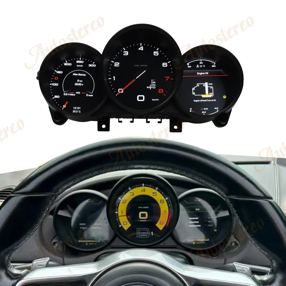 Digital Cluster Odometer Screen For Porsche Boxster Cayman 987 2005-2012 Virtual Cockpit Car Multimedia Player Speed Meter
Digital Cluster Odometer Screen For Porsche Boxster Cayman 987 2005-2012 Virtual Cockpit Car Multimedia Player Speed Meter