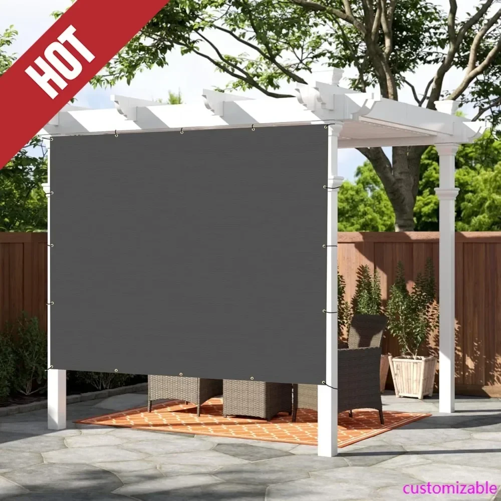 HOT-Shade Cloth Custom Size 10x10 FT Sun Shade Screen Fabric Shade Cover Tarp With Grommets For Pergola Backyard Garden, Dark Gr
HOT-Shade Cloth Custom Size 10x10 FT Sun Shade Screen Fabric Shade Cover Tarp With Grommets For Pergola Backyard Garden, Dark Gr