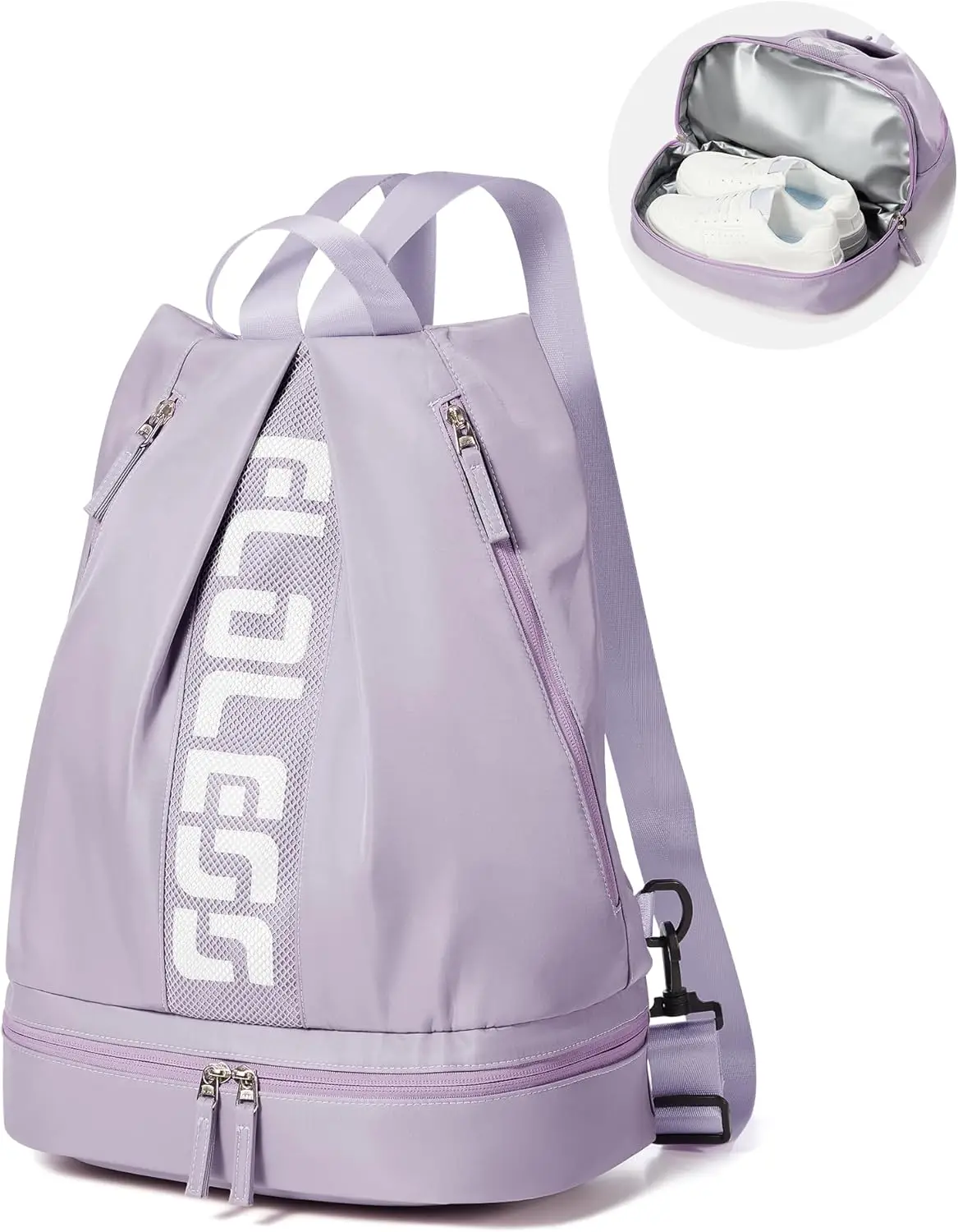Gym Backpack for Women with Shoe Compartment, Sport Backpack Casual Daypack for Girls, Small Cheer Bag Outdoor Leisure, Purple
Gym Backpack for Women with Shoe Compartment, Sport Backpack Casual Daypack for Girls, Small Cheer Bag Outdoor Leisure, Purple
