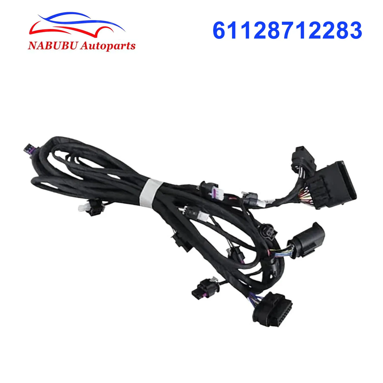 61128712283 Car Front Bumper Harness Wire Set 25DX 30DX 40IX 45EX Radar PDC Parking Aid Wiring Black Compatible for BMW
61128712283 Car Front Bumper Harness Wire Set 25DX 30DX 40IX 45EX Radar PDC Parking Aid Wiring Black Compatible for BMW