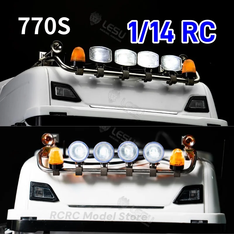 770S RC 1/14 Tractor Truck 3V LED Spotlight Roof Light Horn Whistle S-1247-D-E For Tamiya RC 1 14 Truck S770 Parts Accessories
770S RC 1/14 Tractor Truck 3V LED Spotlight Roof Light Horn Whistle S-1247-D-E For Tamiya RC 1 14 Truck S770 Parts Accessories