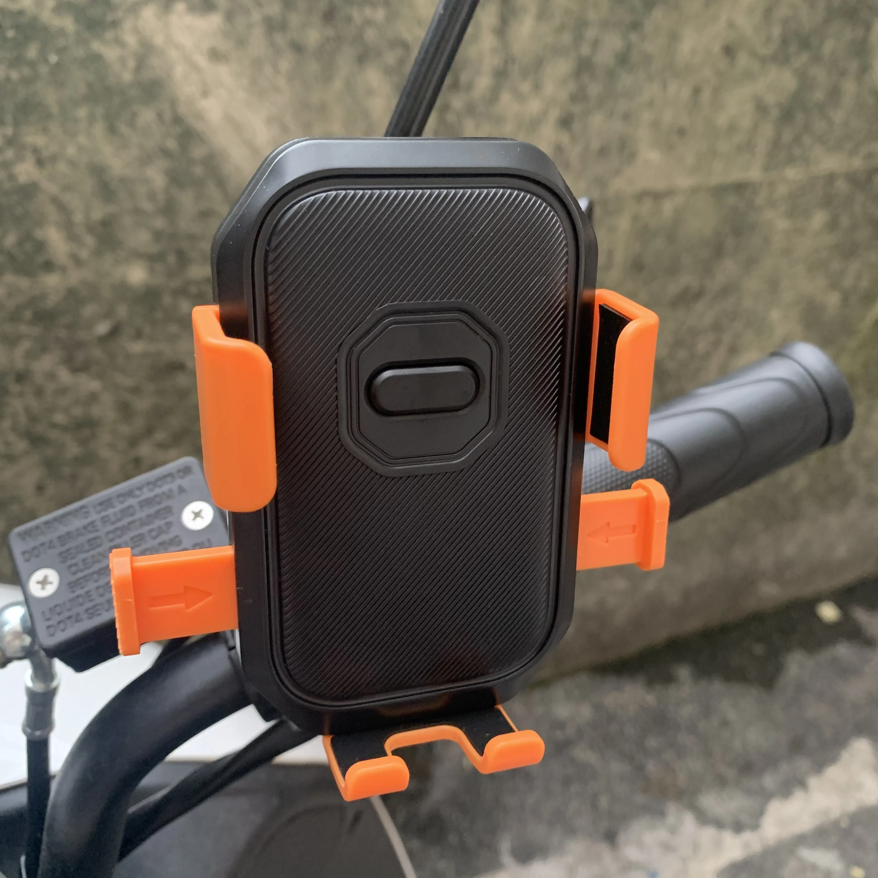 Upgraded Patent Clip-on Phone Mount Holder for Electric Bike Motorcycle And Bike Stable Food Delivery Ride Mount
Upgraded Patent Clip-on Phone Mount Holder for Electric Bike Motorcycle And Bike Stable Food Delivery Ride Mount