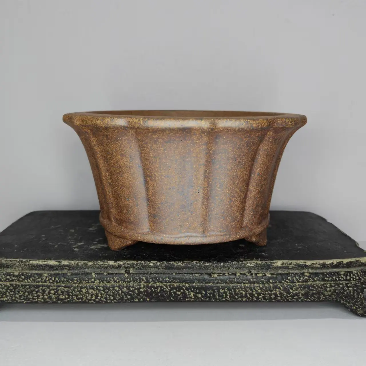 Polygonal Luxury Gold Color High Quality Unglzed Gold Clay Bonsai Pot
Polygonal Luxury Gold Color High Quality Unglzed Gold Clay Bonsai Pot