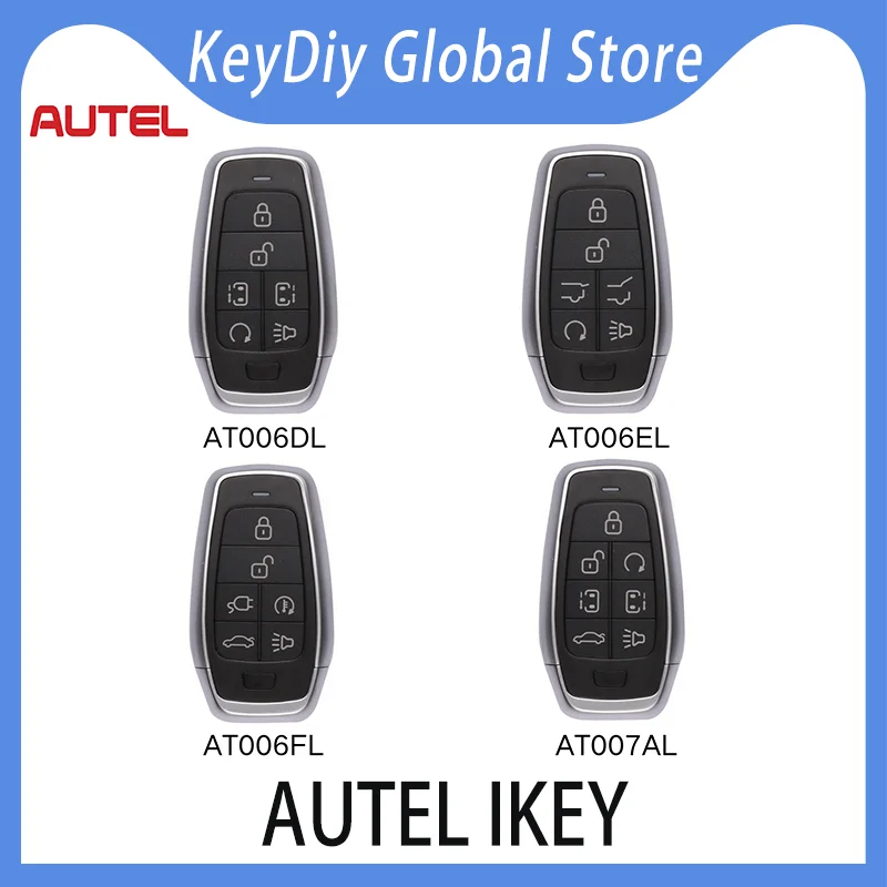 AUTEL IKEY AT006DL AT006EL AT006FL AT007AL keyless universal smart key for key programming work with KM100 IM508 IM608 XP400pro
AUTEL IKEY AT006DL AT006EL AT006FL AT007AL keyless universal smart key for key programming work with KM100 IM508 IM608 XP400pro