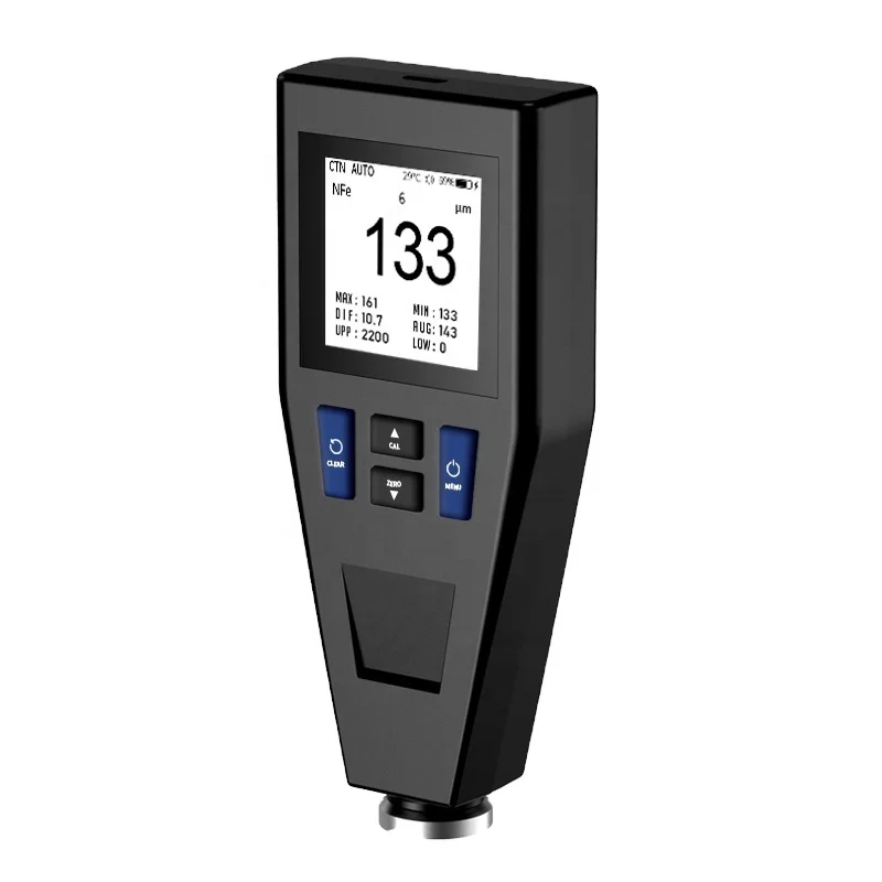 0-2000um Magnetic Eddy Current Micron Coating Thickness Gauge Meter Tester for Car Paint Metal Automotive
0-2000um Magnetic Eddy Current Micron Coating Thickness Gauge Meter Tester for Car Paint Metal Automotive