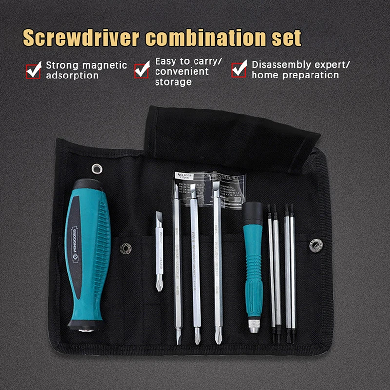 1 комплект, многофункциональная отвертка с крестообразным шлицем и плоской головкой, прецизионная отвертка из хром-ванадиевой стали, набор инструментов для ручного ремонта
1 комплект, многофункциональная отвертка с крестообразным шлицем и плоской головкой, прецизионная отвертка из хром-ванадиевой стали, набор инструментов для ручного ремонта