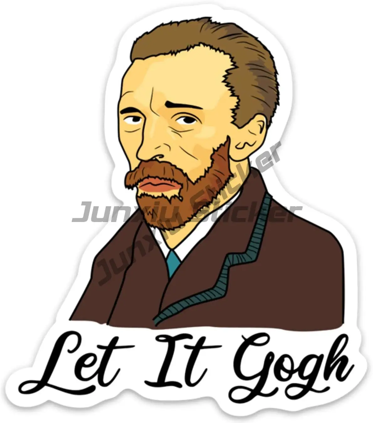 Индивидуальная наклейка Let it Gogh, забавная Водонепроницаемая виниловая наклейка, Винсент Ван Гог, художественные аксессуары для ноутбуков с защитой от царапин
Индивидуальная наклейка Let it Gogh, забавная Водонепроницаемая виниловая наклейка, Винсент Ван Гог, художественные аксессуары для ноутбуков с защитой от царапин
