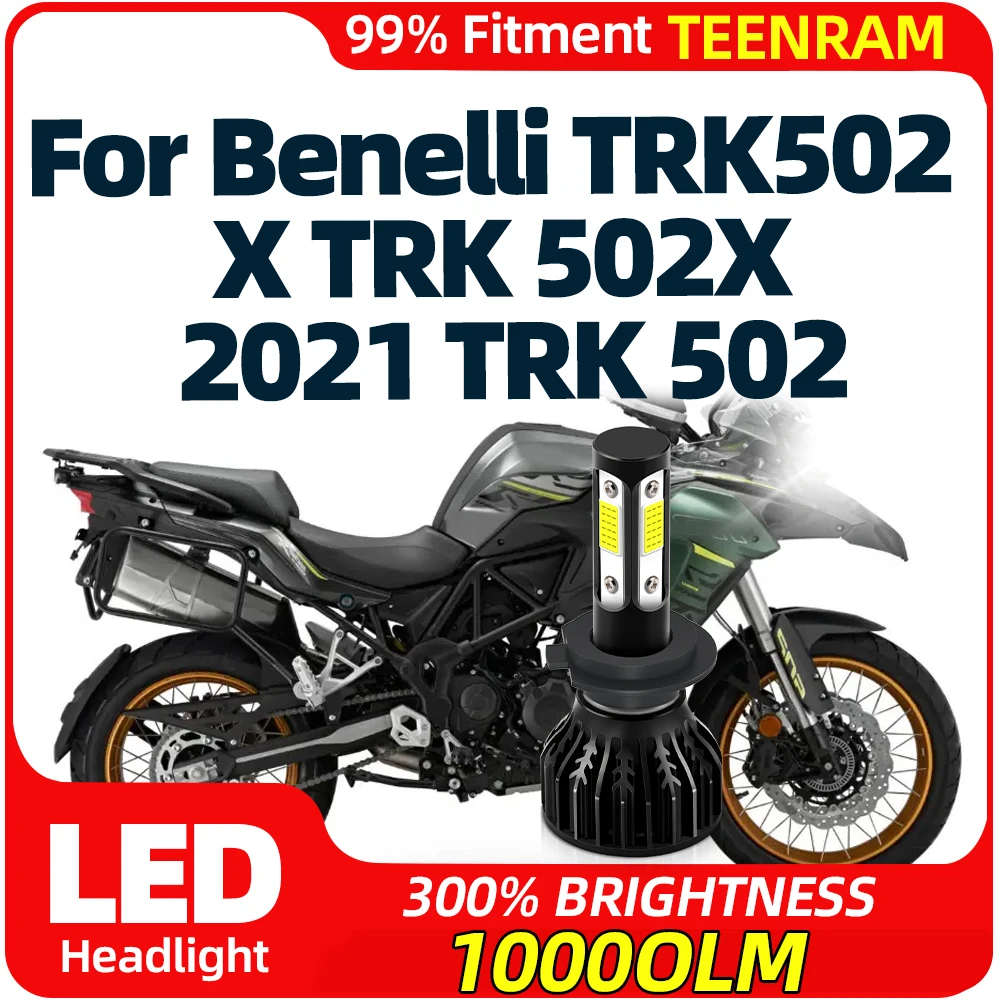 Super Bright Motorcycle LED Headlight Bulb 10000LM Moto Light 6000K White 12V For Benelli TRK502 X TRK 502X 2021 TRK 502
Super Bright Motorcycle LED Headlight Bulb 10000LM Moto Light 6000K White 12V For Benelli TRK502 X TRK 502X 2021 TRK 502