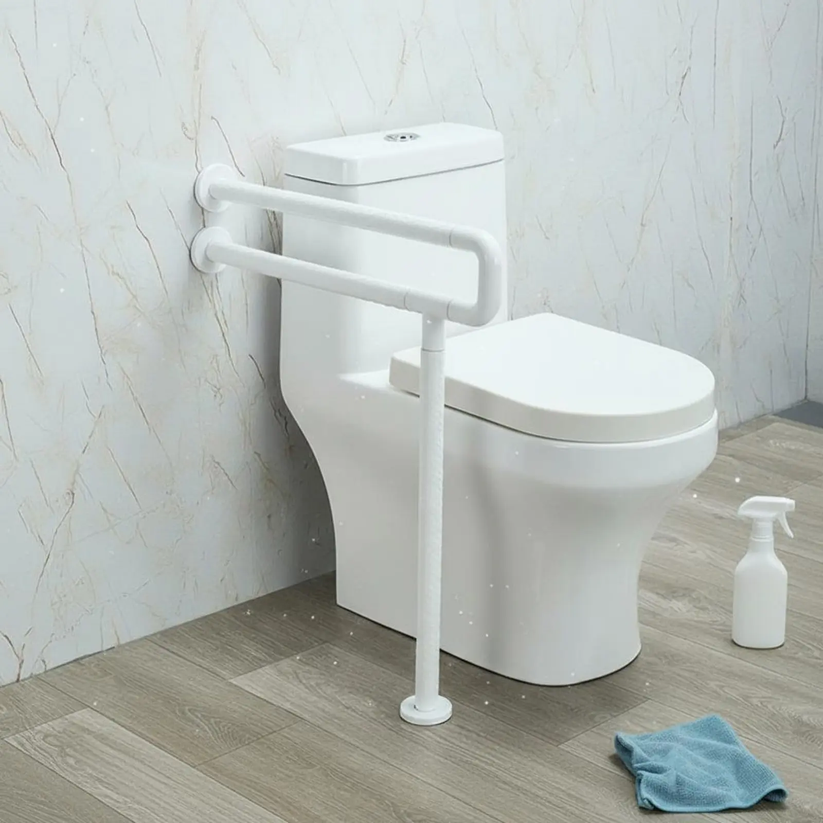 Handicap Grab Bar Rust Resistant Toilet Safety Rail Handicap Assist Rail Sturdy Duty Bathroom Grab Bar Sturdy for Seniors
Handicap Grab Bar Rust Resistant Toilet Safety Rail Handicap Assist Rail Sturdy Duty Bathroom Grab Bar Sturdy for Seniors