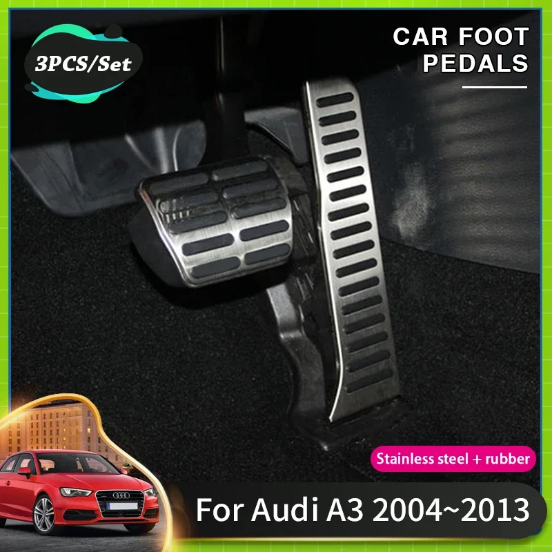 Car Pedal Non Slip Pad For Audi A3 8P Acessories 2004~2013 2008 Car Gas Brake Pedal Accelerator Brake Pad Plate Cover Acessories
Car Pedal Non Slip Pad For Audi A3 8P Acessories 2004~2013 2008 Car Gas Brake Pedal Accelerator Brake Pad Plate Cover Acessories