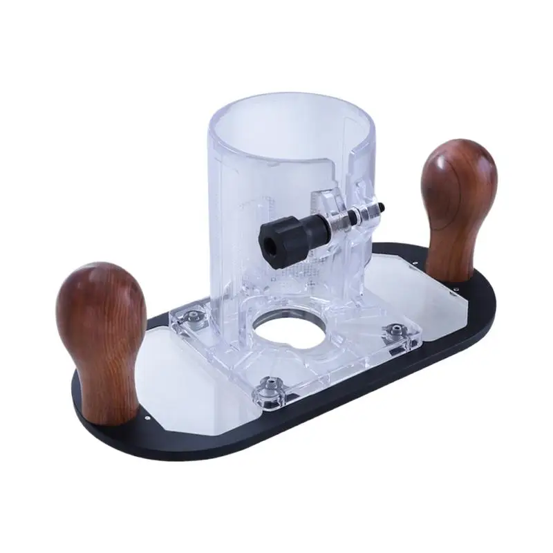 Основание фрезерного станка для триммера, прозрачная защитная основа для фрезерного станка, аксессуар для электроинструмента для начинающих, домашних пользователей, профессионалов
Основание фрезерного станка для триммера, прозрачная защитная основа для фрезерного станка, аксессуар для электроинструмента для начинающих, домашних пользователей, профессионалов