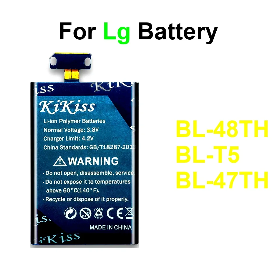 Mobile Phone Battery Long Lasting BL-48TH BL-47TH BL-T5 3700-5300Mah For LG Optimus Nexus 4 G Eclipse Lte Pro 4G
Mobile Phone Battery Long Lasting BL-48TH BL-47TH BL-T5 3700-5300Mah For LG Optimus Nexus 4 G Eclipse Lte Pro 4G