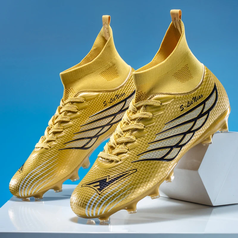 New High-Top Student Outdoor Sports Shoes Special Soccer Shoe Student Competitions Teenagers Training Football Shoes 34-46
New High-Top Student Outdoor Sports Shoes Special Soccer Shoe Student Competitions Teenagers Training Football Shoes 34-46