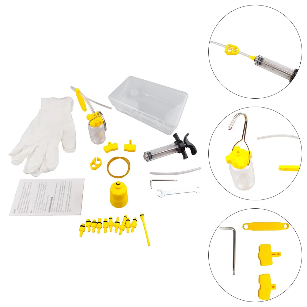 Disc Brake Filling Tool Kit Superior Durable Bike Bleed Accessories Refill Repair Tools for Mountain Bikes Disc Filling
Disc Brake Filling Tool Kit Superior Durable Bike Bleed Accessories Refill Repair Tools for Mountain Bikes Disc Filling