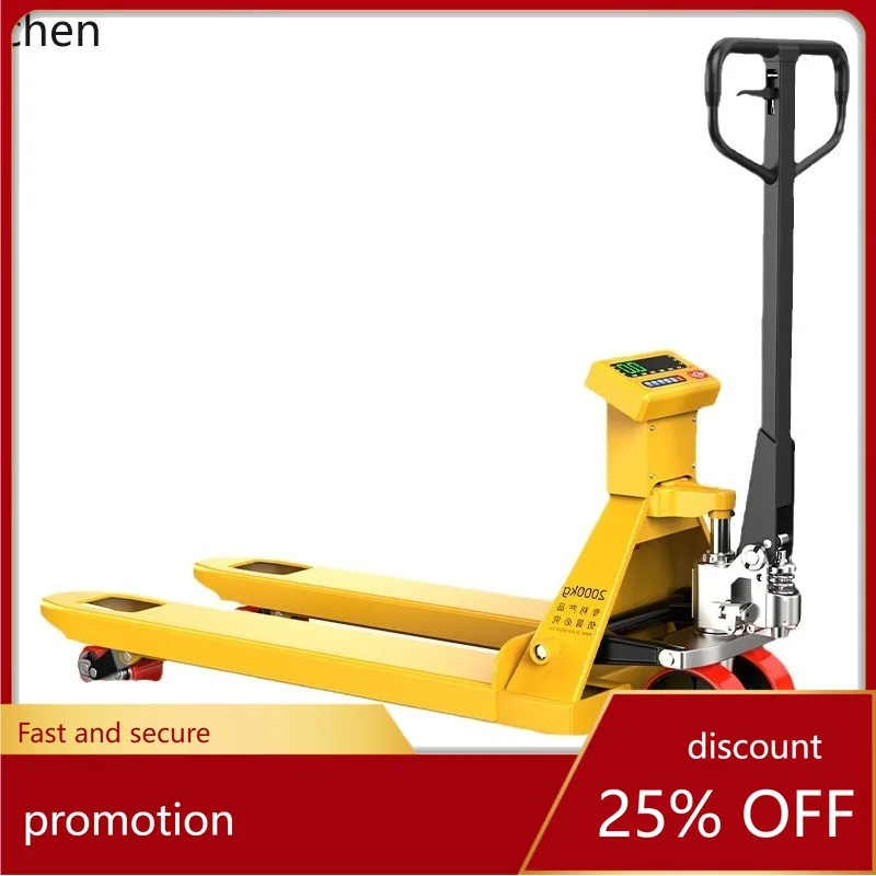 ZML Waterproof Instrument Hydraulic Hand Pallet Truck 3 Ton Manual Integrated Electronic Scale Forklift
ZML Waterproof Instrument Hydraulic Hand Pallet Truck 3 Ton Manual Integrated Electronic Scale Forklift
