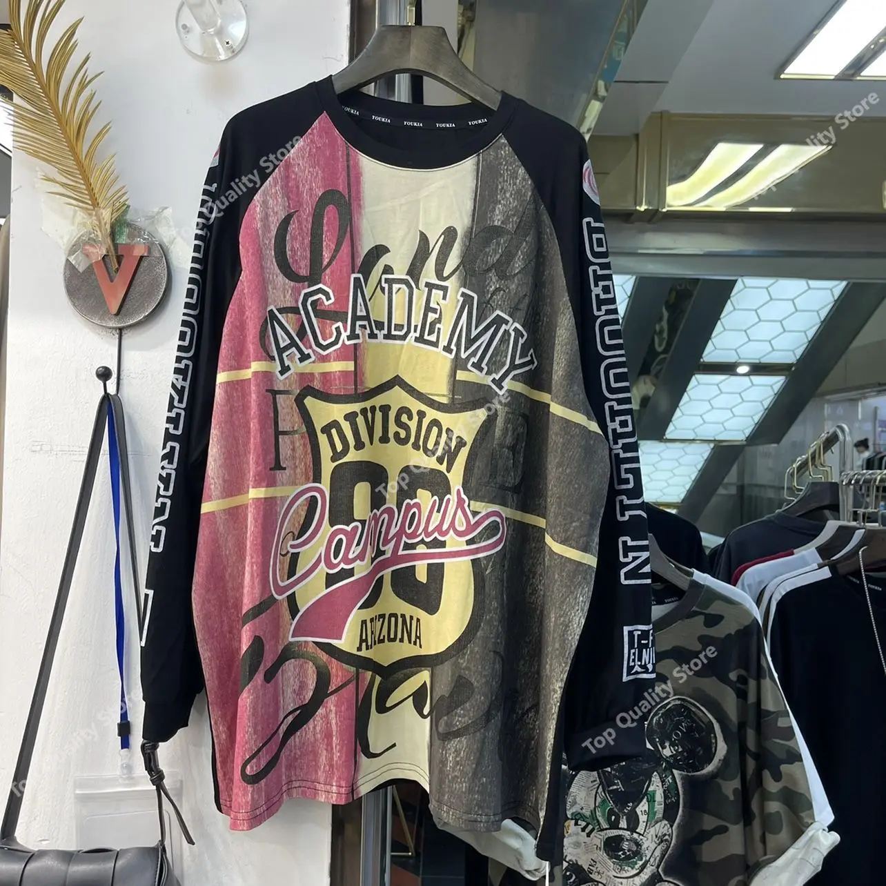 Retro 2023 Autumn New Letter Printing Loose Sleeve T-shirt for Women vintage clothes korean tops pro choice shirts for women
Retro 2023 Autumn New Letter Printing Loose Sleeve T-shirt for Women vintage clothes korean tops pro choice shirts for women