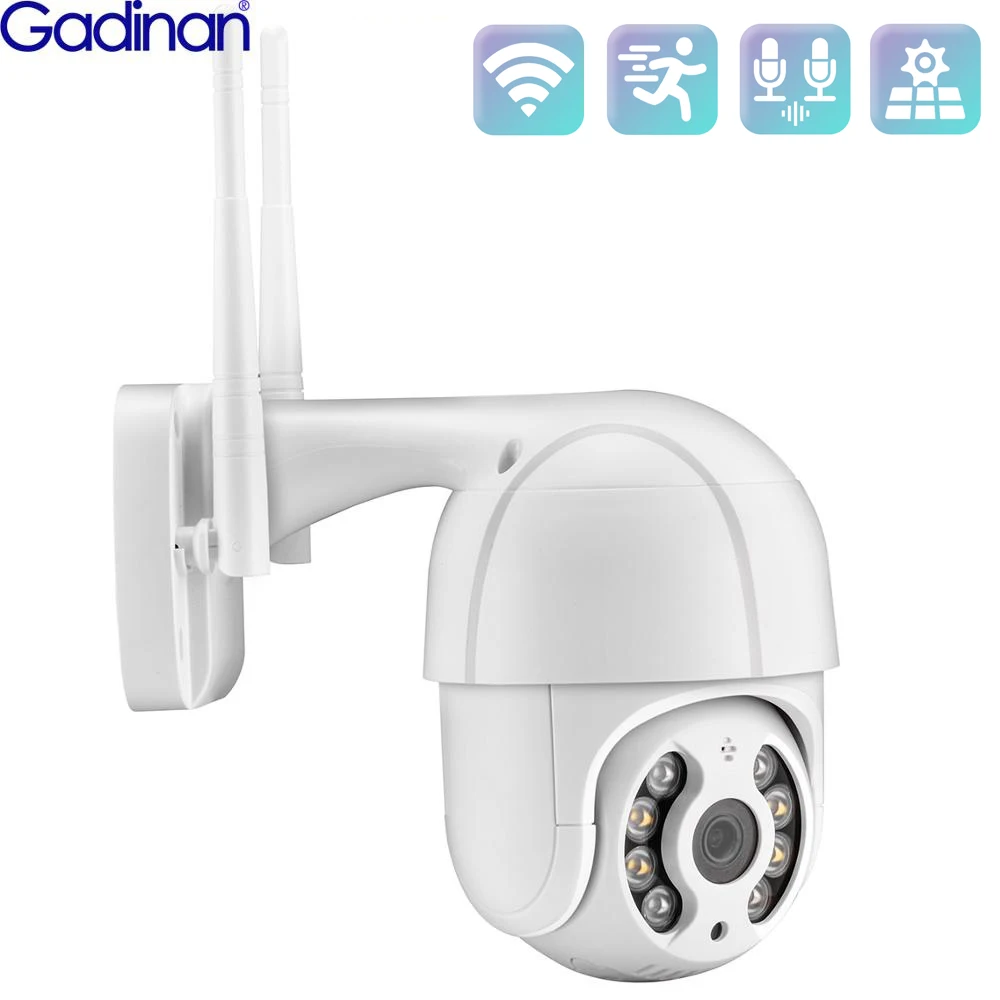Gadinan Mini WiFi IP Camera 3MP 1080P 4X Digital Zoom PTZ Video Surveillance Speed Dome Two-way Audio DIY Any Alarm Voice CCTV
Gadinan Mini WiFi IP Camera 3MP 1080P 4X Digital Zoom PTZ Video Surveillance Speed Dome Two-way Audio DIY Any Alarm Voice CCTV