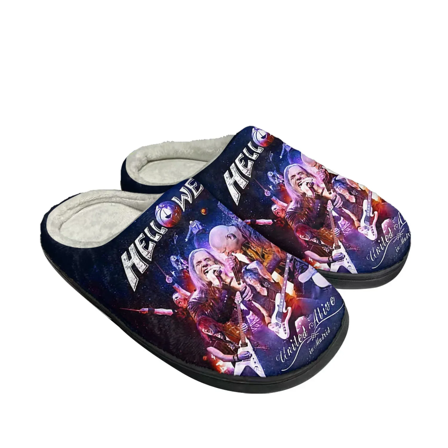 Helloween Rock Band Home Cotton Slippers Mens Womens Plush Bedroom Casual Keep Warm Shoes Thermal Indoor Slipper Customized Shoe
Helloween Rock Band Home Cotton Slippers Mens Womens Plush Bedroom Casual Keep Warm Shoes Thermal Indoor Slipper Customized Shoe