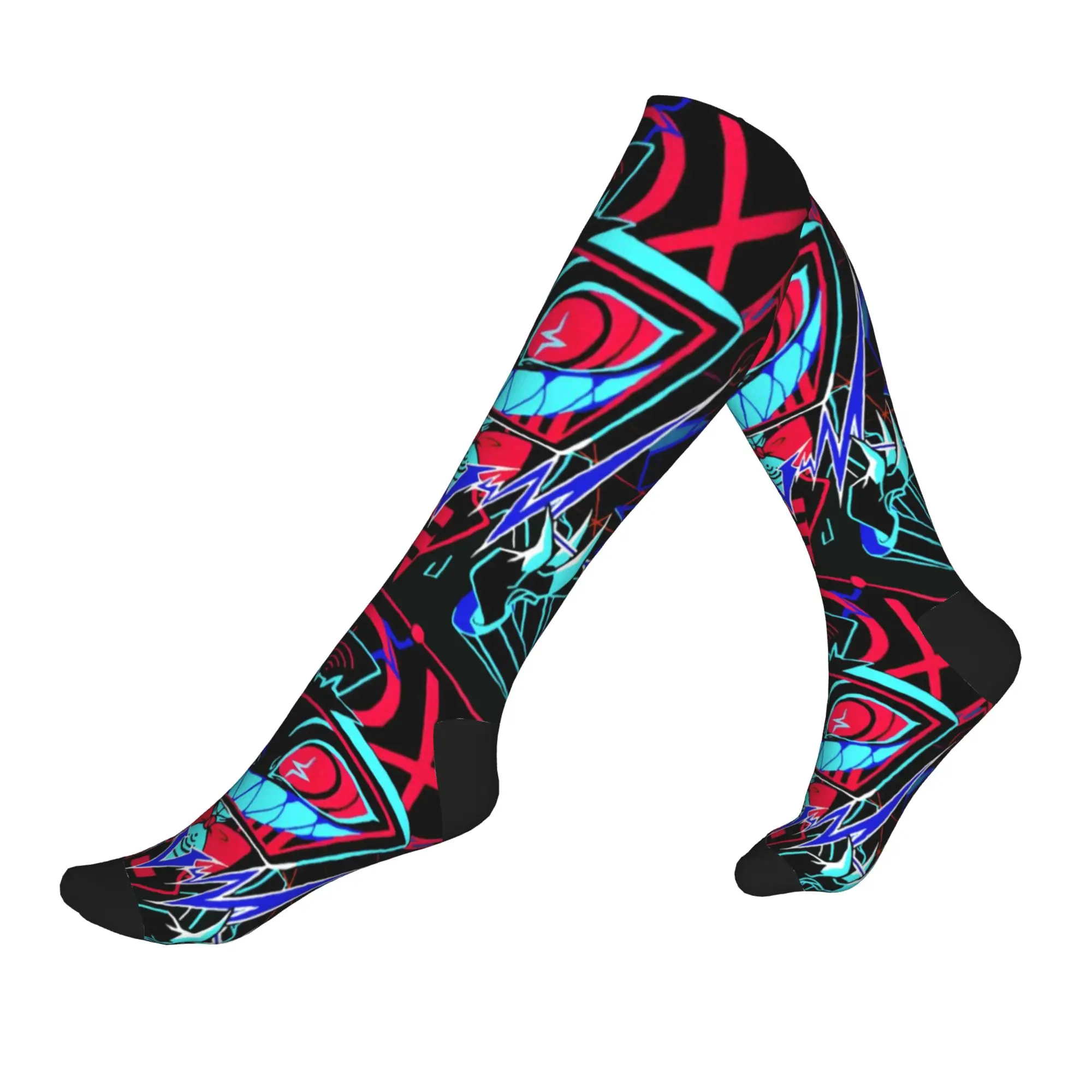Funny Hazbins Anime Animation Hotel Vox Socks Men Women Warm 3D Printed Sports Football Sports Compression Socks
Funny Hazbins Anime Animation Hotel Vox Socks Men Women Warm 3D Printed Sports Football Sports Compression Socks