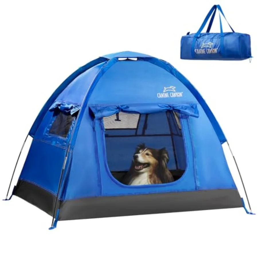 Canine Canyon Luna Portable Dog Tent Indoor/Outdoor Dog House for Camping Waterproof Cat and Dog Tents with Zippered Door and M
Canine Canyon Luna Portable Dog Tent Indoor/Outdoor Dog House for Camping Waterproof Cat and Dog Tents with Zippered Door and M