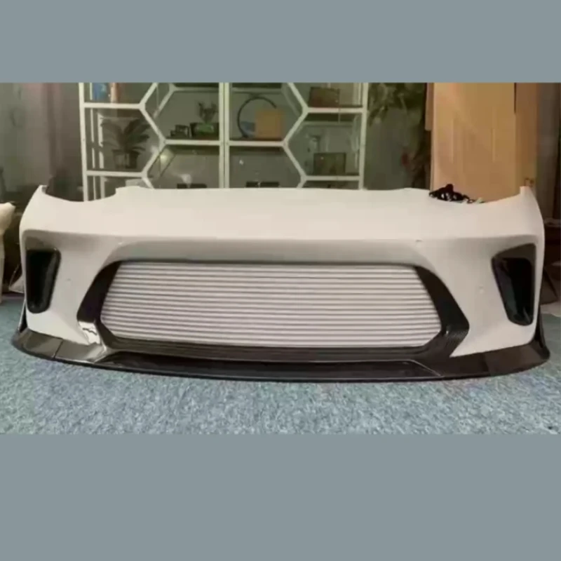 For Tesla Model 3 Modified Half-carbon Fiber Resin Front Bumper New Style Car Body Kit Auto Accessories
For Tesla Model 3 Modified Half-carbon Fiber Resin Front Bumper New Style Car Body Kit Auto Accessories
