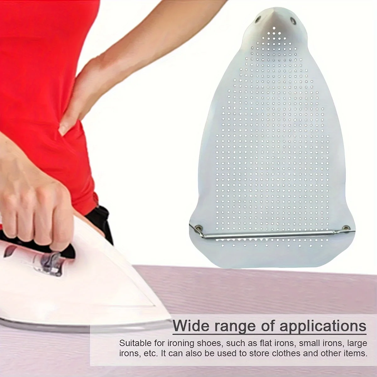 1pc Iron Protector - Premium Sticky Iron Pad for Safe Ironing - Prevent Burns, Durable & Long-Lasting, Perfect for Household Use
1pc Iron Protector - Premium Sticky Iron Pad for Safe Ironing - Prevent Burns, Durable & Long-Lasting, Perfect for Household Use
