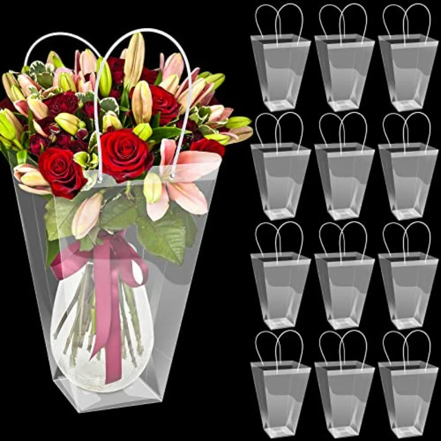 Pcs Floral Bags Large Flower Bouquet Bag Bulk with Handle Transparent Florist Wedding Gift Packaging Plastic Gift Birthday Vale
Pcs Floral Bags Large Flower Bouquet Bag Bulk with Handle Transparent Florist Wedding Gift Packaging Plastic Gift Birthday Vale