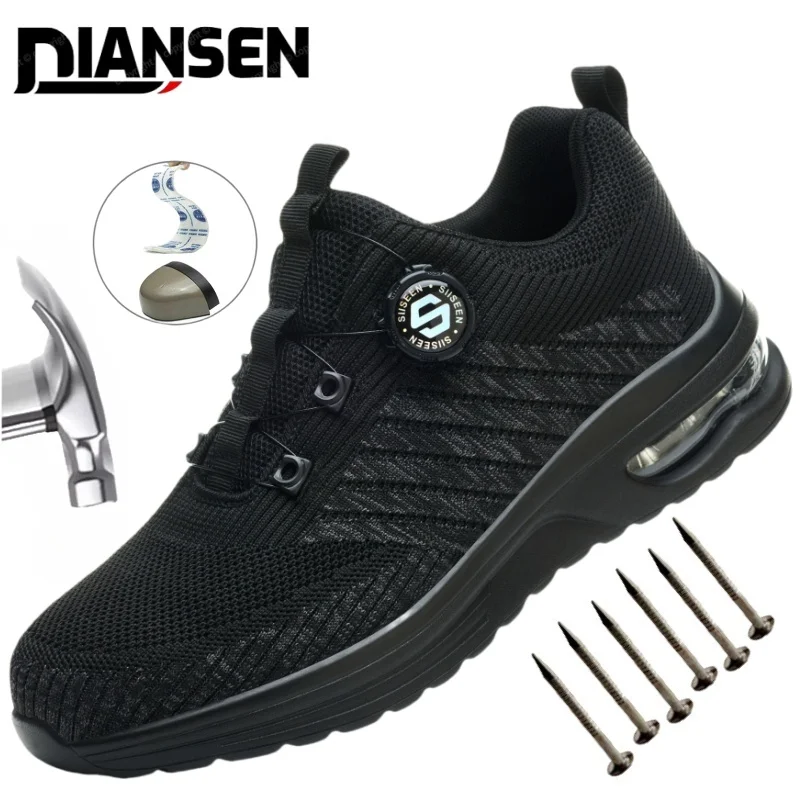 Work Sneakers Steel Toe Shoes Men Safety Shoes Puncture-Proof Work Shoes Security Boots Fashion Indestructible Footwear
Work Sneakers Steel Toe Shoes Men Safety Shoes Puncture-Proof Work Shoes Security Boots Fashion Indestructible Footwear