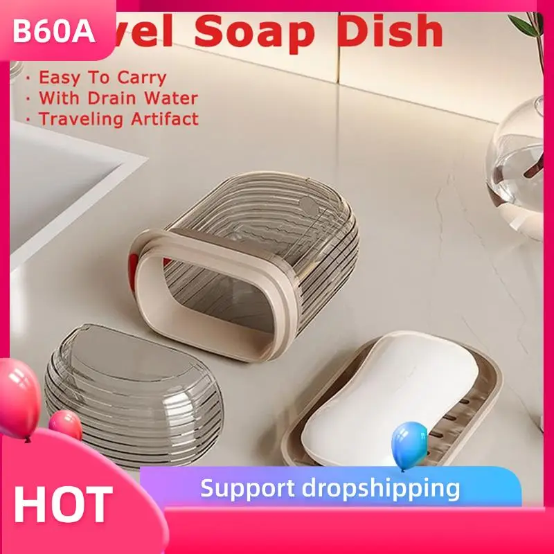 B60A Travel Soap Box With Lid And Drain Seal Portable Small Soap Box Travel Soap Box
B60A Travel Soap Box With Lid And Drain Seal Portable Small Soap Box Travel Soap Box