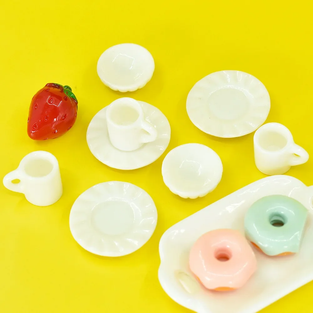 Dollhouse Coffee Cups Bowls Mini Plates Kitchen Scene Hand DIY Resin Miniature Ornaments Home Decor Doll Accessories
Dollhouse Coffee Cups Bowls Mini Plates Kitchen Scene Hand DIY Resin Miniature Ornaments Home Decor Doll Accessories