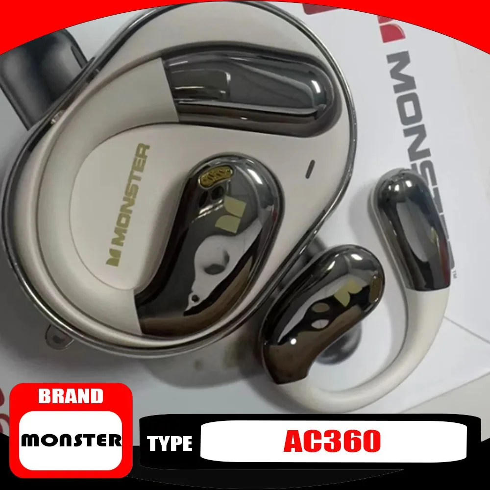 Monster AC360 Беспроводные наушники Bluetooth 5,4 с открытым ухом и воздушной проводимостью OWS HIFI Стерео игры с шумоподавлением Спортивная гарнитура в подарок
Monster AC360 Беспроводные наушники Bluetooth 5,4 с открытым ухом и воздушной проводимостью OWS HIFI Стерео игры с шумоподавлением Спортивная гарнитура в подарок