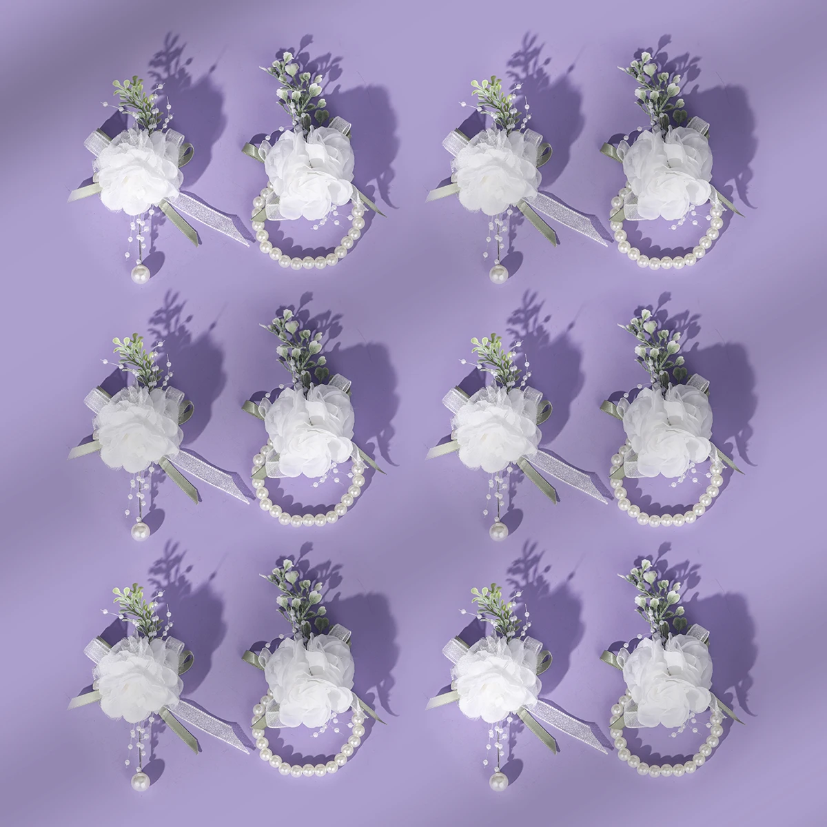 6PK/Set White Minimalist Large Flower Wrist Flower Beautiful Wristband Niche Versatile Bracelet Flower Pearl Bracelet Flower
6PK/Set White Minimalist Large Flower Wrist Flower Beautiful Wristband Niche Versatile Bracelet Flower Pearl Bracelet Flower
