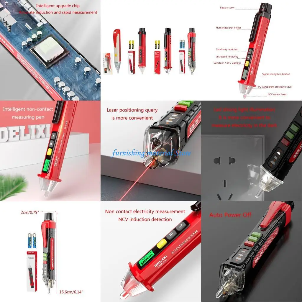 Y5GD Digital Test Pencil Tester Electrical Detector Test Pen Electrician Tool