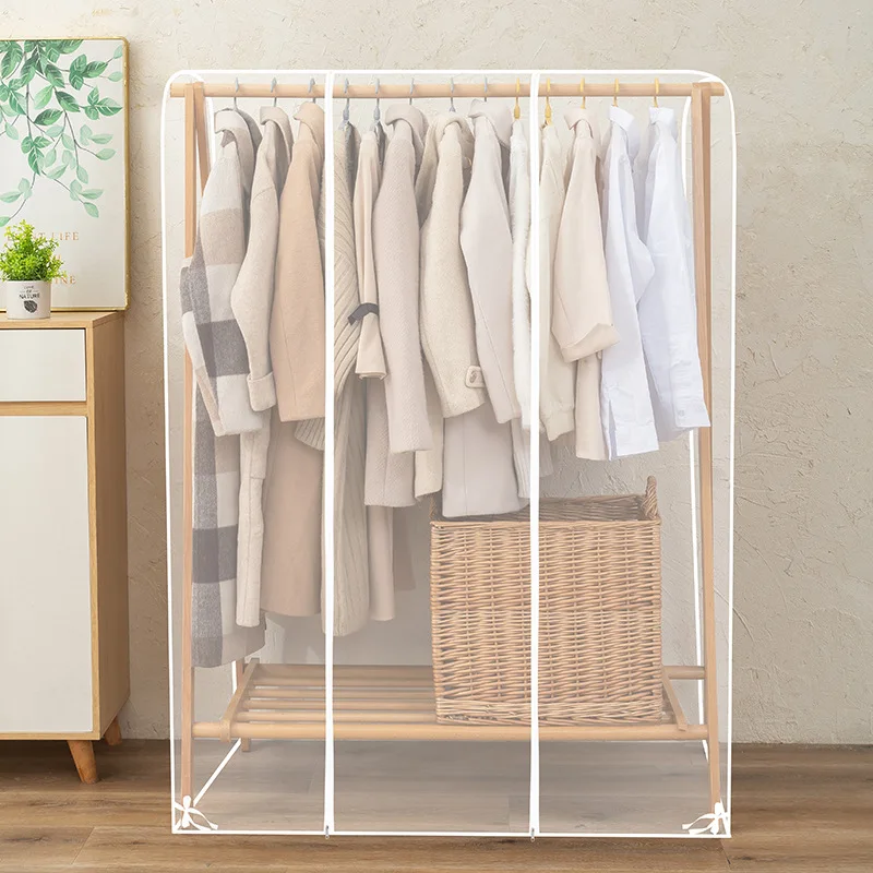 Thickened Floor-Standing Dust Cover Full Enclosure PEVA Storage Waterproof Clothing Coat Stand Protective Cover Home Organizer
Thickened Floor-Standing Dust Cover Full Enclosure PEVA Storage Waterproof Clothing Coat Stand Protective Cover Home Organizer