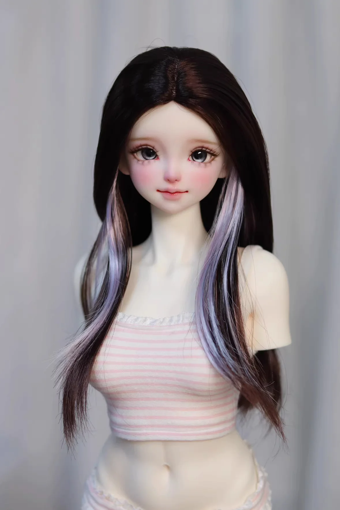 BJD/SD Doll Wig Cool Girl Toy Elegant Highlight Soft Milk Silk Long Straight Hair Wig Daily Black Green 1/3 1/4 Doll Accessories
BJD/SD Doll Wig Cool Girl Toy Elegant Highlight Soft Milk Silk Long Straight Hair Wig Daily Black Green 1/3 1/4 Doll Accessories