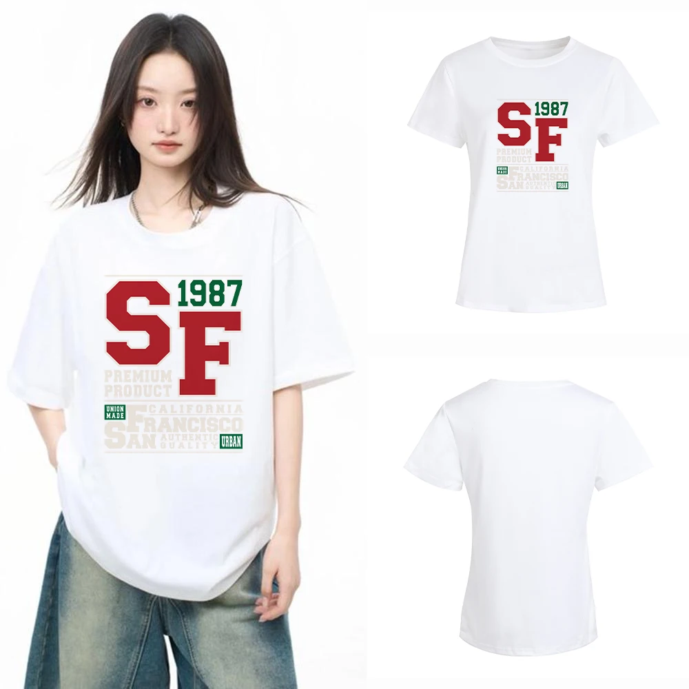 2025 Women's T-shirt Slim Korean O-neck Tees Y2k Stylish Comfortable Spring Summer Fashion Tops Female Short Sleeve T-Shirts
2025 Women's T-shirt Slim Korean O-neck Tees Y2k Stylish Comfortable Spring Summer Fashion Tops Female Short Sleeve T-Shirts