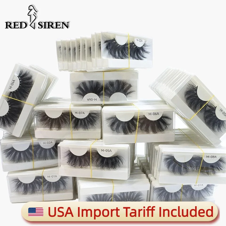 RED SIREN 30mm Long Mink Lashes Bulk Wholesale 5/10/30/50 Pairs Fake Eyelashes Wholesale Items for Business
RED SIREN 30mm Long Mink Lashes Bulk Wholesale 5/10/30/50 Pairs Fake Eyelashes Wholesale Items for Business