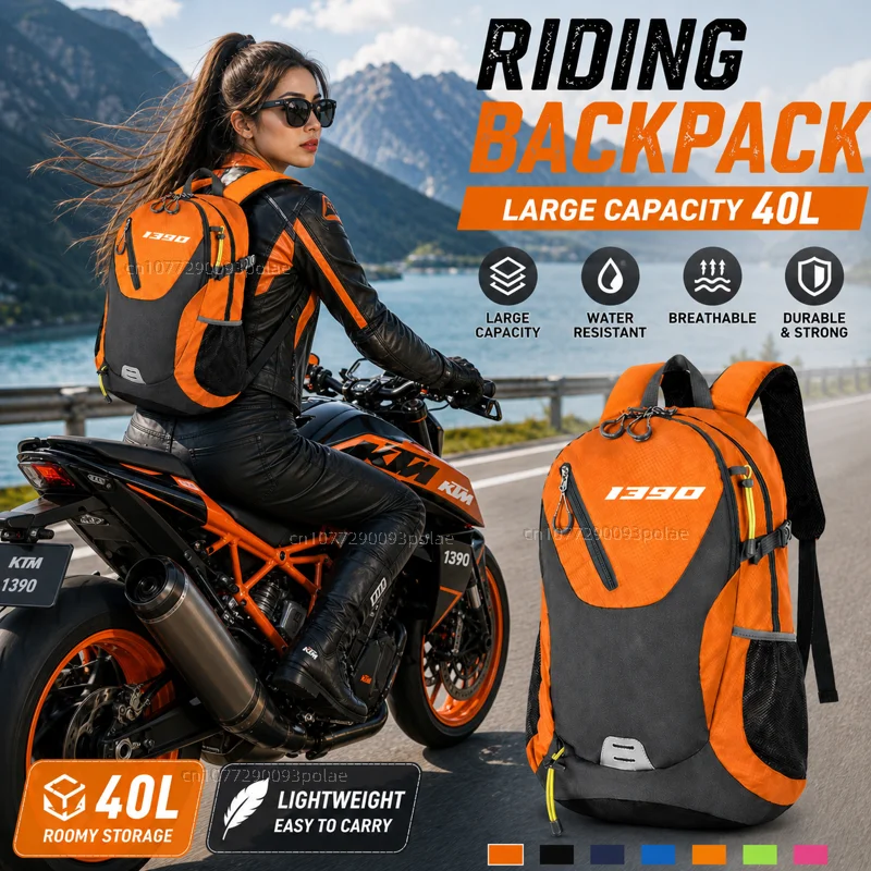 For KTM 1390 Super Adventure 1390 Super Duke R 2023+ Large Capacity WatRacing travel Men waterproof Backpack Bag Motorcycle Gift
For KTM 1390 Super Adventure 1390 Super Duke R 2023+ Large Capacity WatRacing travel Men waterproof Backpack Bag Motorcycle Gift