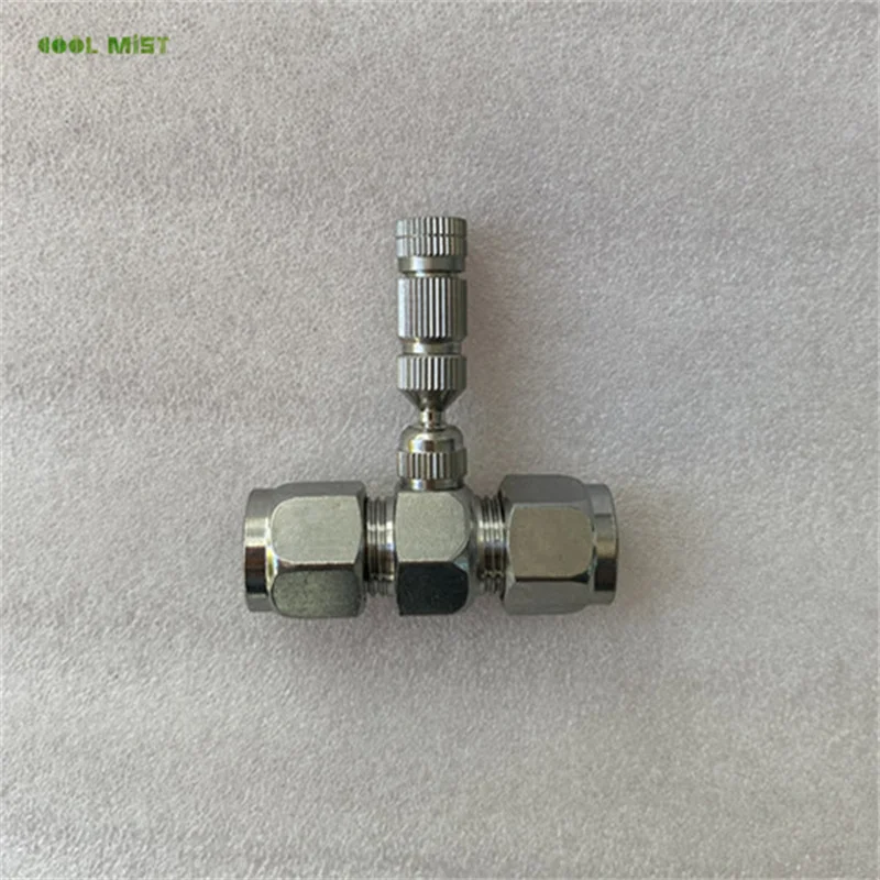 S437 Mist Cooling System Adjustable Fog Nozzles One Hole Fittings 10/24UNC 360° Omni-directional Connector Universal Quick Joint
S437 Mist Cooling System Adjustable Fog Nozzles One Hole Fittings 10/24UNC 360° Omni-directional Connector Universal Quick Joint