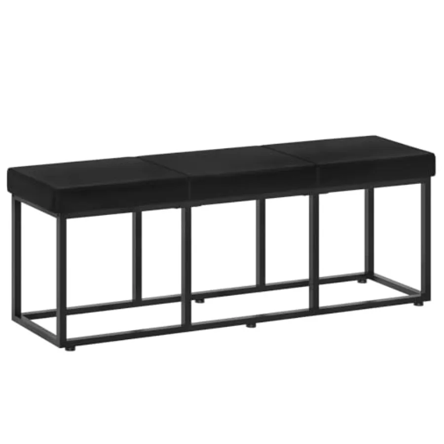 Dining Bench Dining Room Bench with PU Leather Upholstered Seat for Kitchen Living Room Hallway Kitchen Entryway Bedroom Black
Dining Bench Dining Room Bench with PU Leather Upholstered Seat for Kitchen Living Room Hallway Kitchen Entryway Bedroom Black