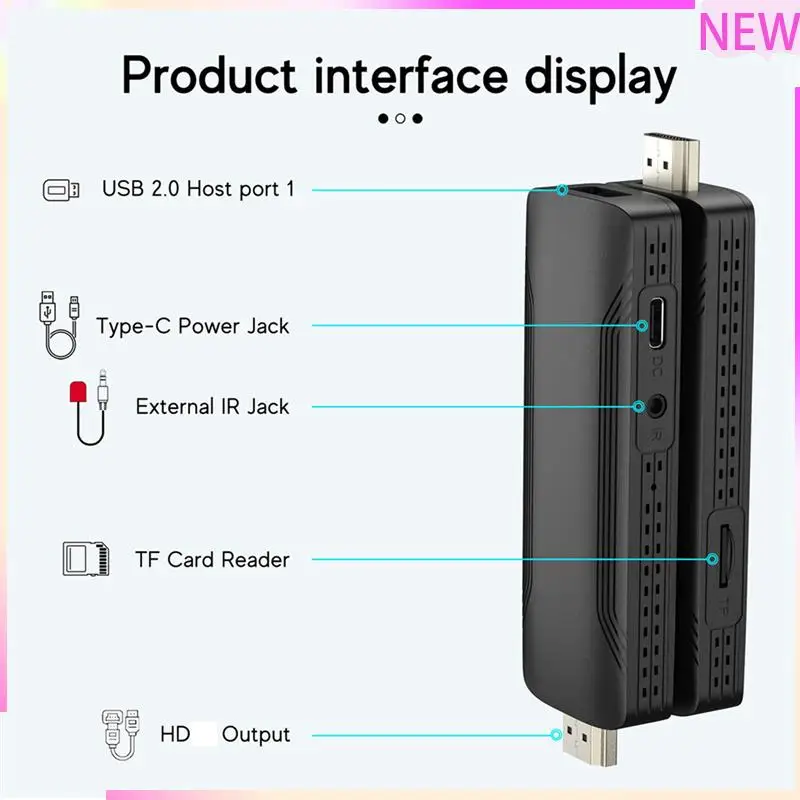 B27B 3X H313 TV Box Stick Android TV HDR Set OS 4K BT5.0 Wi-Fi 6 2.4/5.8G Android 10 Smart Sticks Android Media Player
B27B 3X H313 TV Box Stick Android TV HDR Set OS 4K BT5.0 Wi-Fi 6 2.4/5.8G Android 10 Smart Sticks Android Media Player